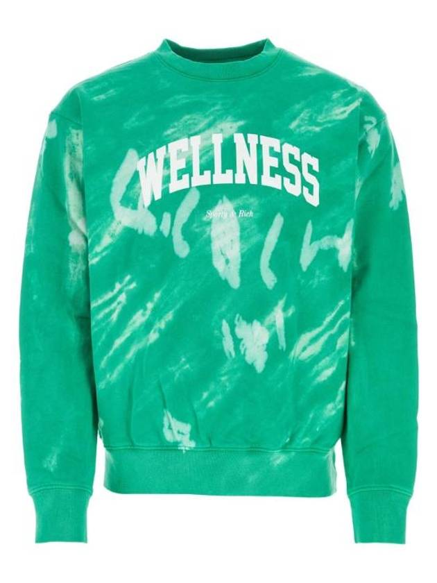 스포티 앤 리치 웰니스 타이다이 맨투맨 그린