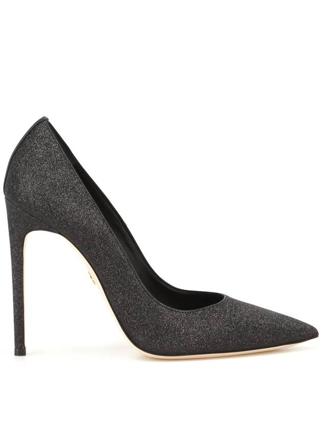Dsquared2 Basic black glitter pumps