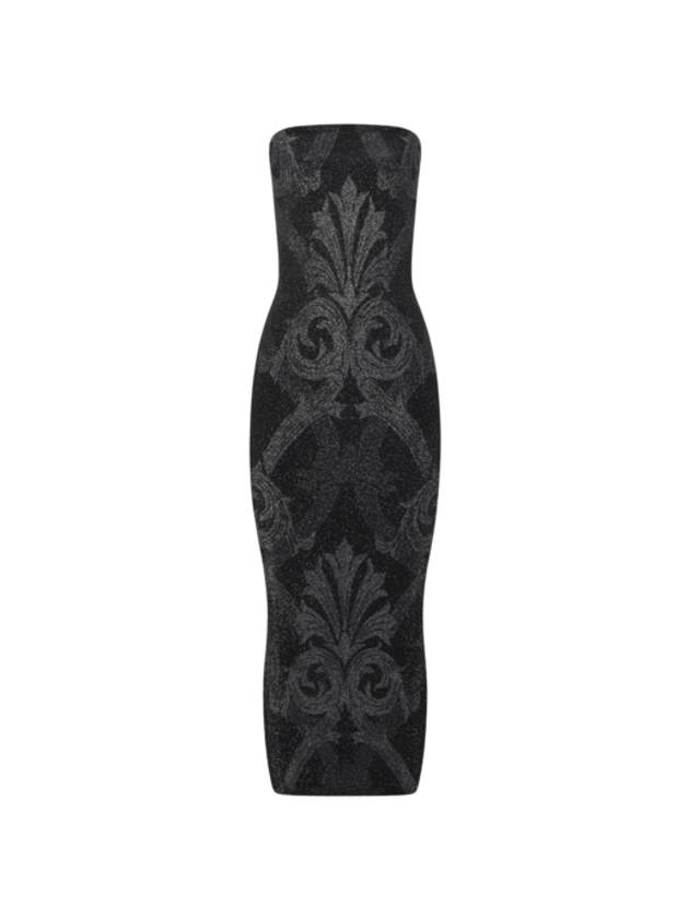 Etro Metallic Jacquard Dress Woman