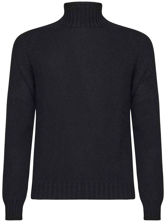 Fedeli Turtleneck In Virgin Wool And Cashmere Blend