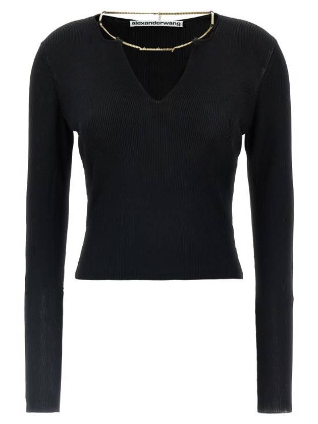 25SS 알렉산더 왕 가디건 1KC1251103001 Black