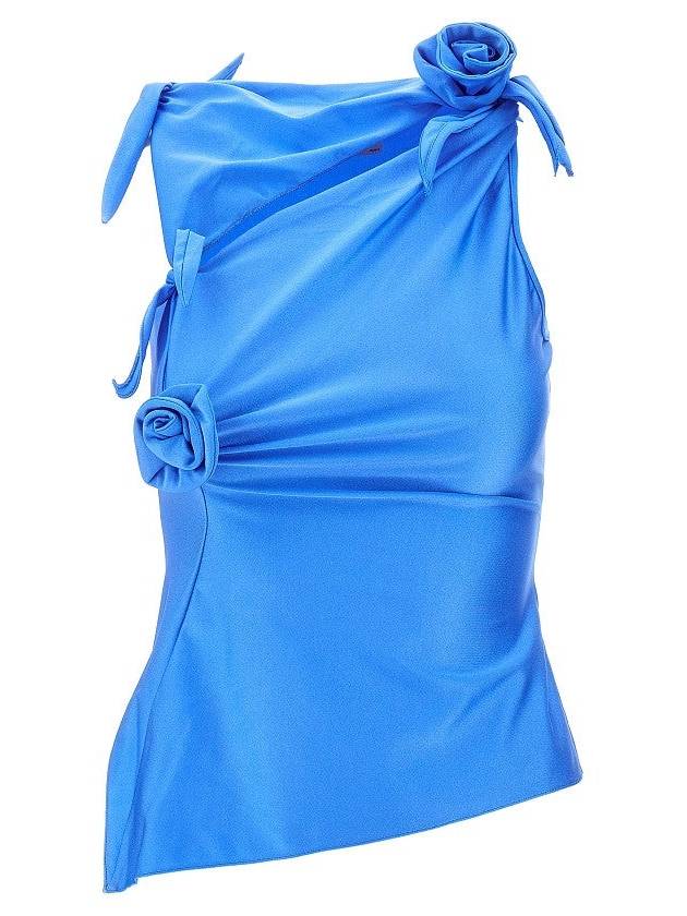 COPERNI Floral asymmetrical top