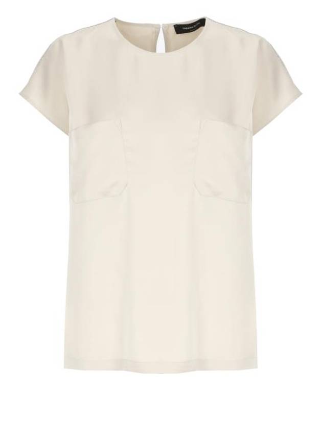 25SS 파비아나 필리피 반팔 티셔츠 TPD275F583 L4531259 Beige