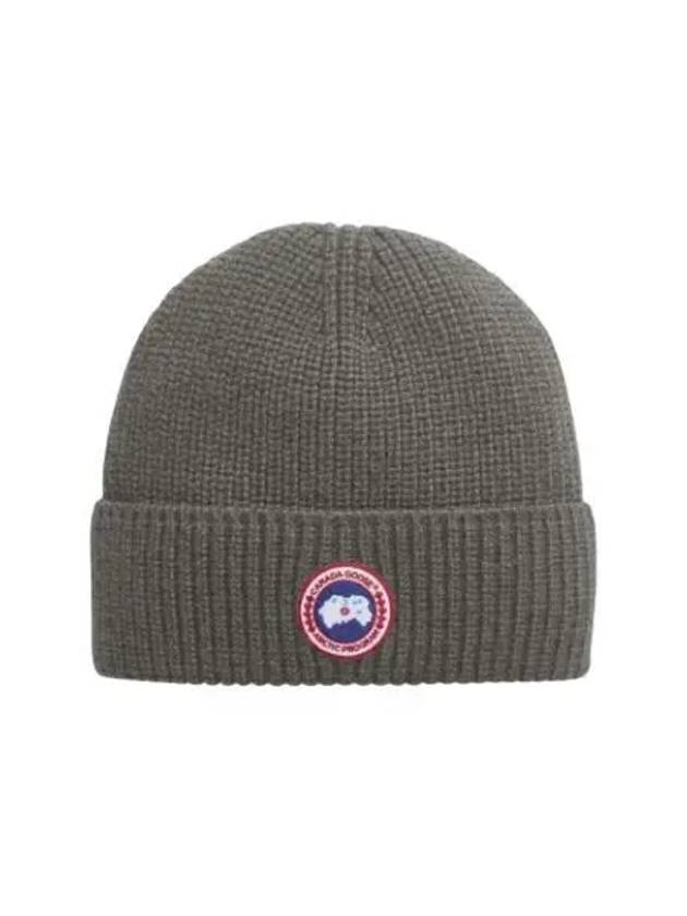 캐나다 구스 립 토크 헤더 그레이 Canada Goose Rib Toque Heather Grey