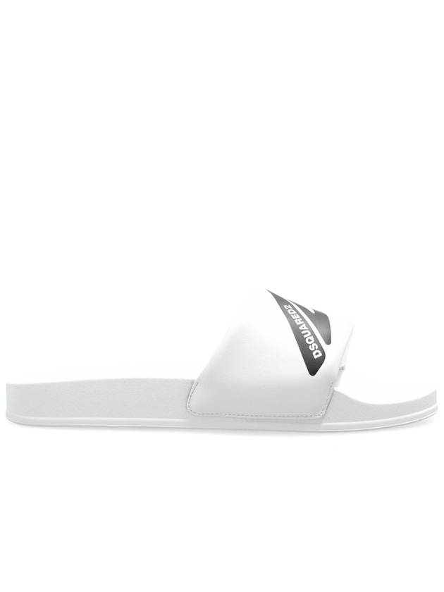Dsquared2 Slippers With Logo Men's White