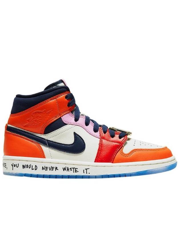 조던 1 x 멜로디 에샤니 조던 1 미드 SE 피어리스 CQ7629 100