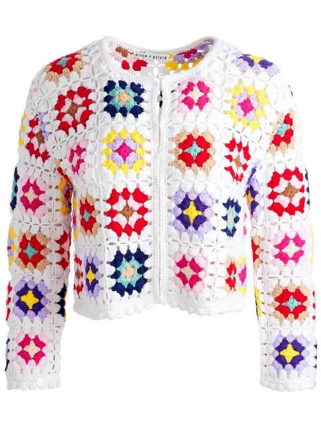 Alice+Olivia Anderson Crochet Cardigan