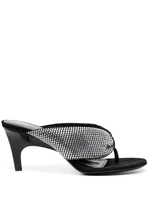 아티코 여성 STRASS EMBELLISHED THONG SANDALS 236WS756TL08212