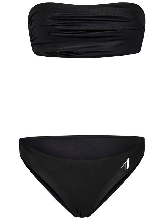 Attico 로고 디테일 스트레치 비키니 세트