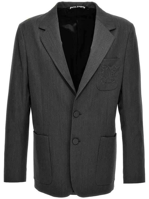 Palm Angels Monogram Pocket Blazer