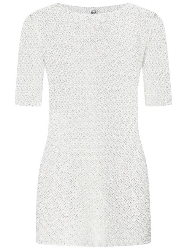 Toteme 반팔 크로셰 탑