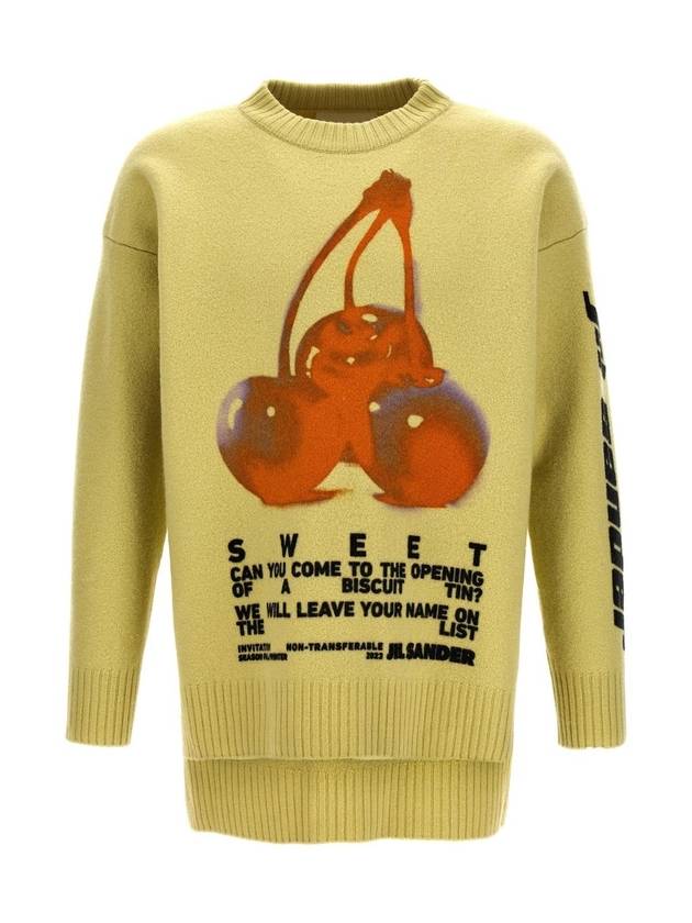 질샌더 FW 23 24 스웨터 Fashion Show Invitation J21GP0137J14661398