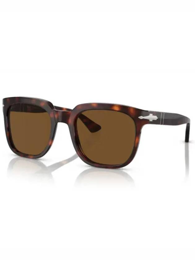 Persol 스퀘어 프레임 선글라스 3323SSOLE_2457