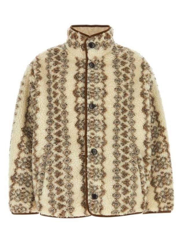 이자벨마랑 마데오 시어링 자켓 베이지