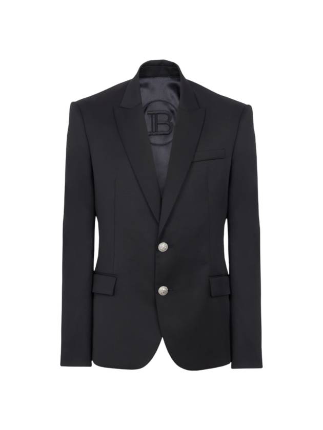 발망 2버튼 울 블레이저 블랙