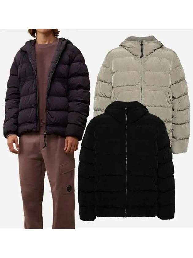 24FW CP 컴퍼니 남성 크롬 R 고글 다운 패딩 자켓 17CMOW079A