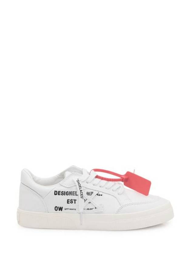 오프화이트 뉴 로우 벌카나이즈드 애니메이션 로우탑 스니커즈  화이트