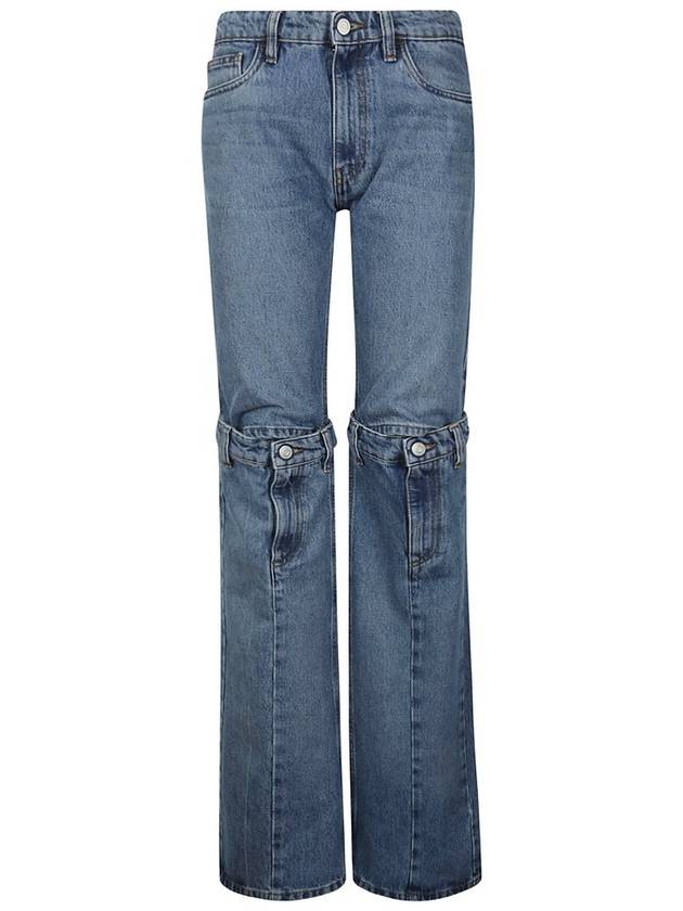 Coperni 미드라이즈 패널 와이드 레그 진