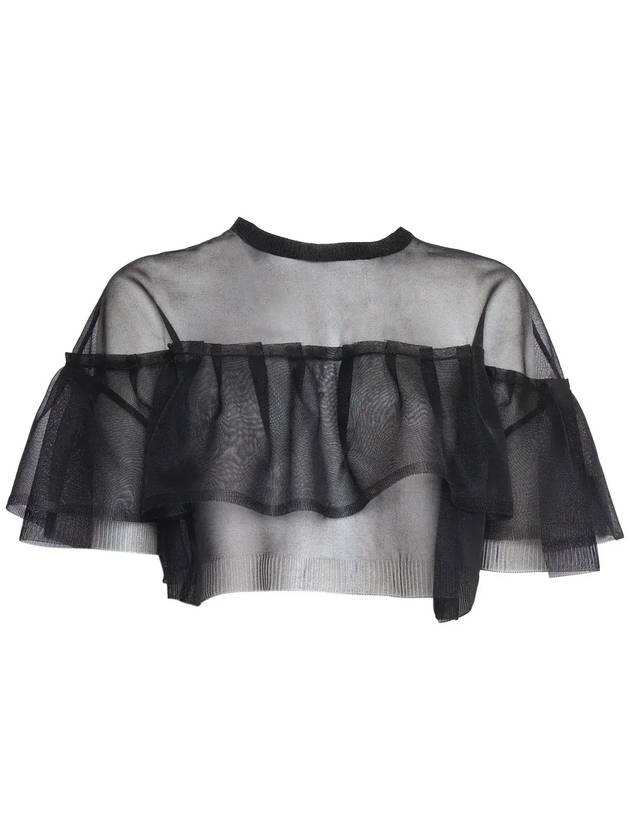 Philosophy By Lorenzo Serafini 세미 쉬어 크레이프 크롭 탑 09200704_555