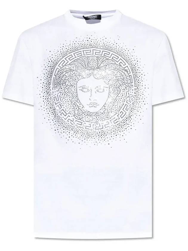 Versace 메두사 장식 크루넥 티셔츠 10139441A14358_1W000