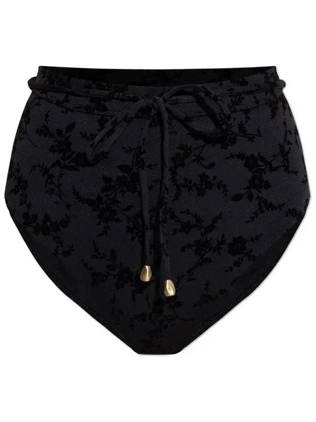 짐머만 와일리 텍스처드 하이웨이스트 반바지 2493WRS2510_BLK