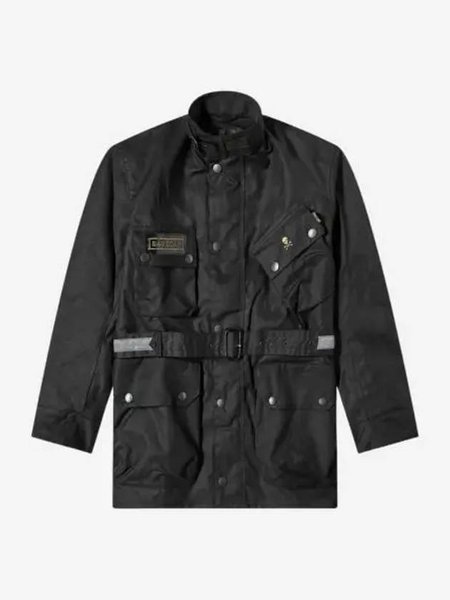 바버 인터네셔널 잭 왁스 자켓 블랙 Barbour International Jack Wax Jacket Black