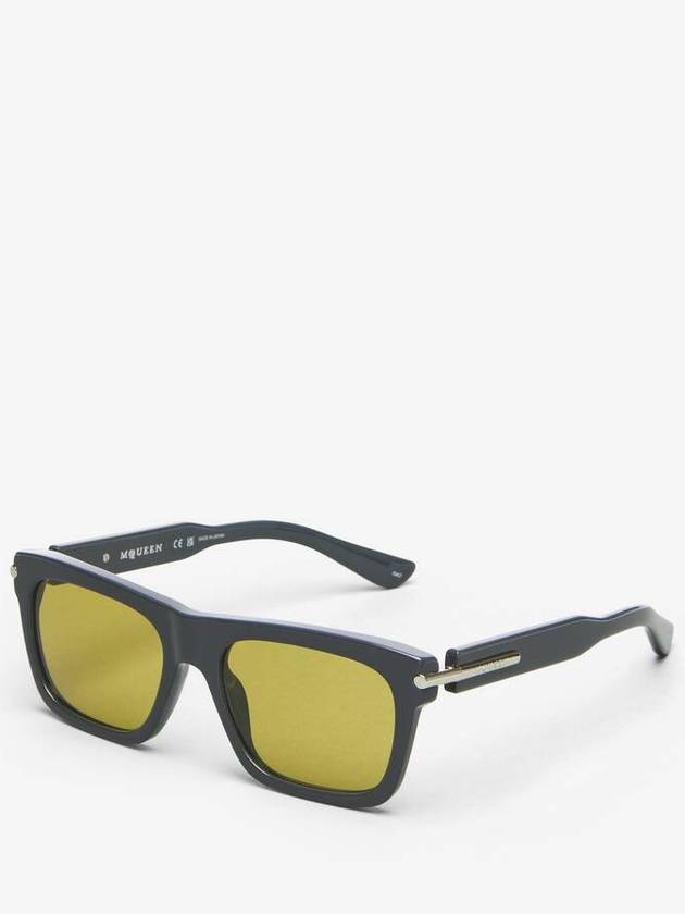 알렉산더 맥퀸 시티 T 바 직사각형 선글라스 821702J07491297