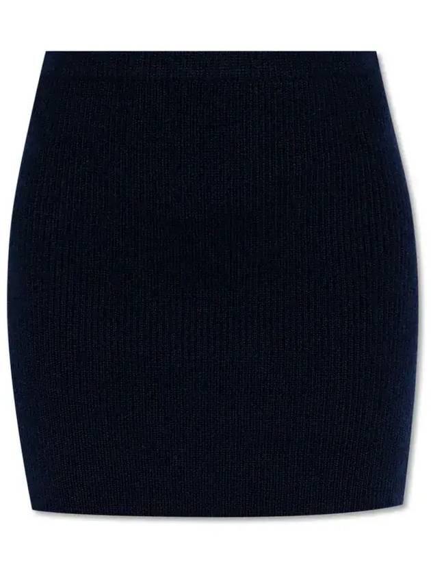 리사 양 리브 니트 미니 스커트 20251270_NAVY