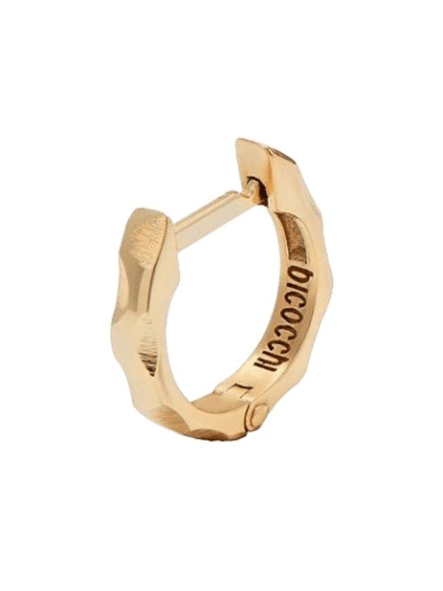 엠마누엘레 비꼬끼 해머드 이어링 골드