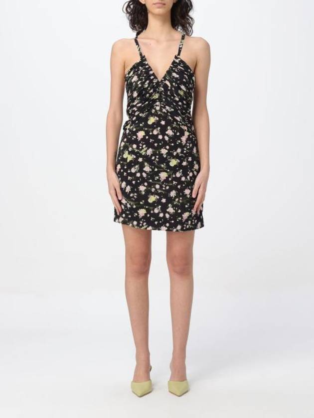 24SS 자딕앤볼테르 롱 원피스 WWDR01344 001 Black