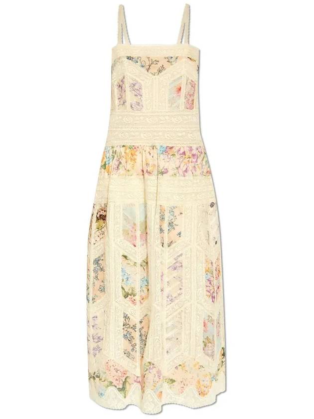 Zimmermann Halliday 레이스 트림 슬립 드레스 9821DSS2410_SPLI