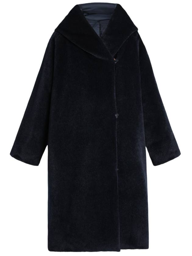 에스 막스마라 오르넬라 Ornella 리버서블 롱 패딩 네이비