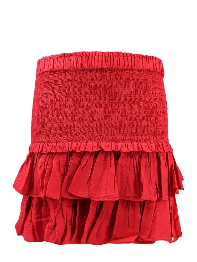 Isabel Marant ?toile 나오미 스목 러플 밑단 스커트