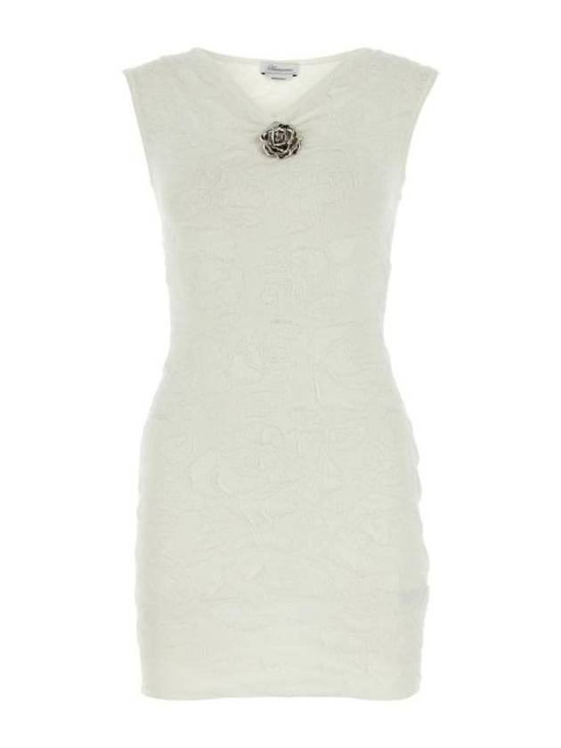 24SS 블루마린 미디 원피스 2A438A N0103 BIANCONATURAL