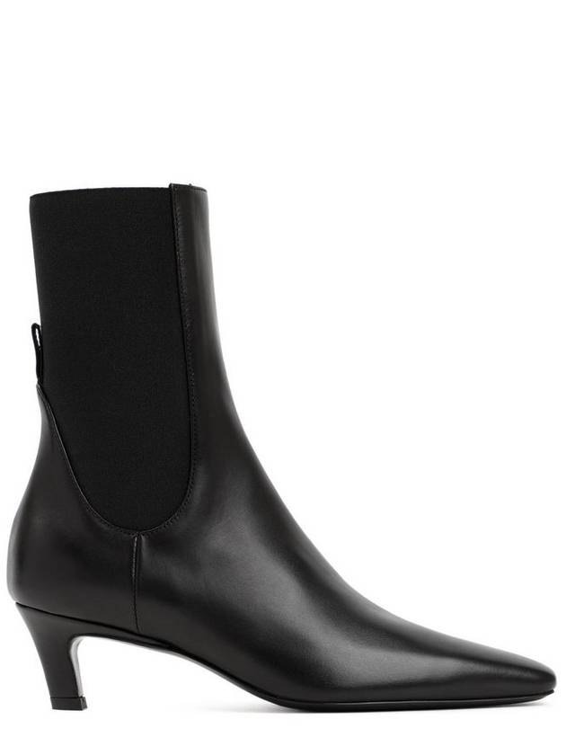 Tot?me 미드 힐 스퀘어 토 앵클 부츠