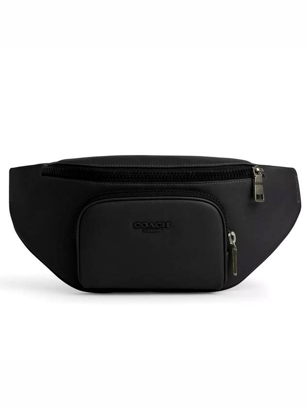 코치 레이서 벨트백 힙색 블랙