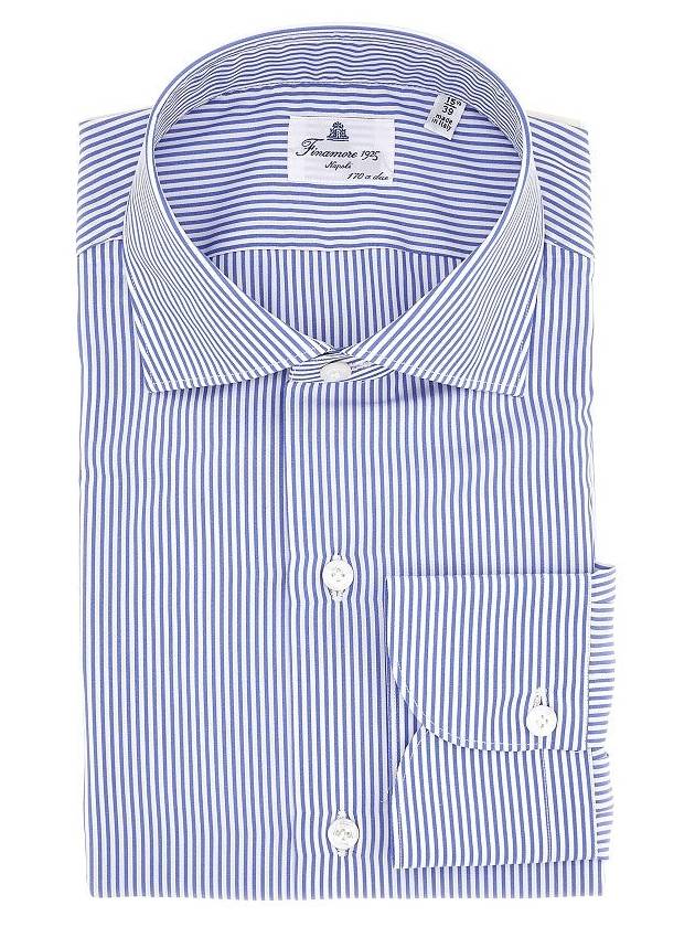 FINAMORE 170 two-ply cotton poplin shirt