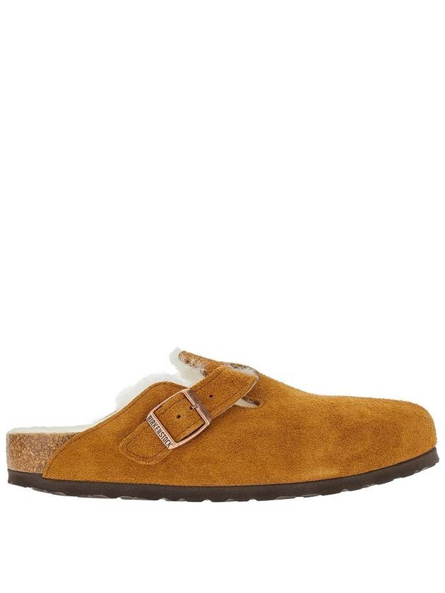 BIRKENSTOCK Shesrling-lined 'Boston' sabot