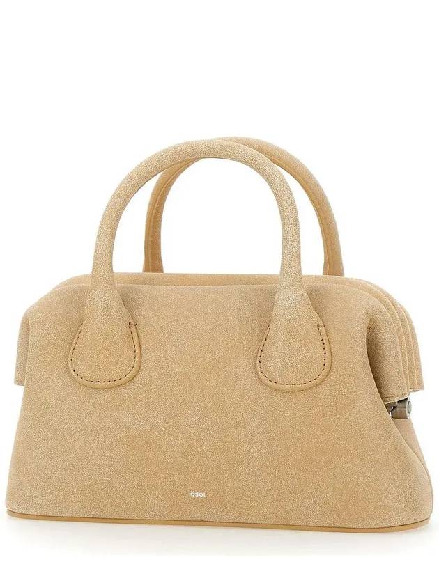 오소이 미니 보트 플리츠 디테일 토트백 25SSB010131_242SAND