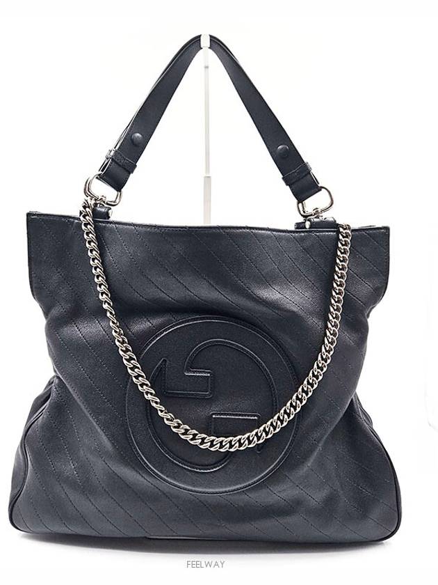 구찌 인터로킹 블론디 숄더백 미듐 (751516)