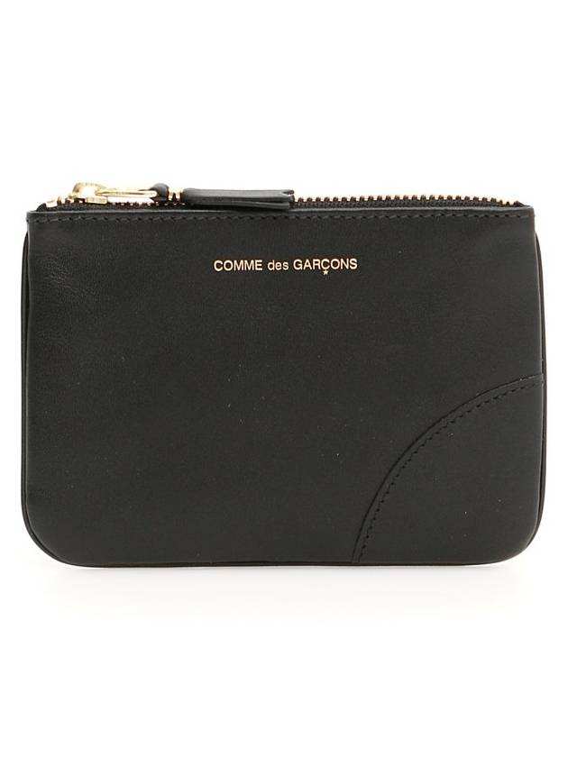 Comme des Garcons 지갑 로고 디테일 지퍼 지갑