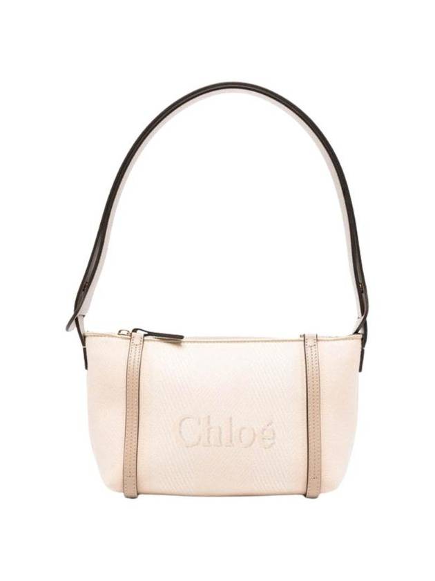 끌로에 캐리 캔버스 숄더백 블러쉬 베이지 CH25UP566O6526Y