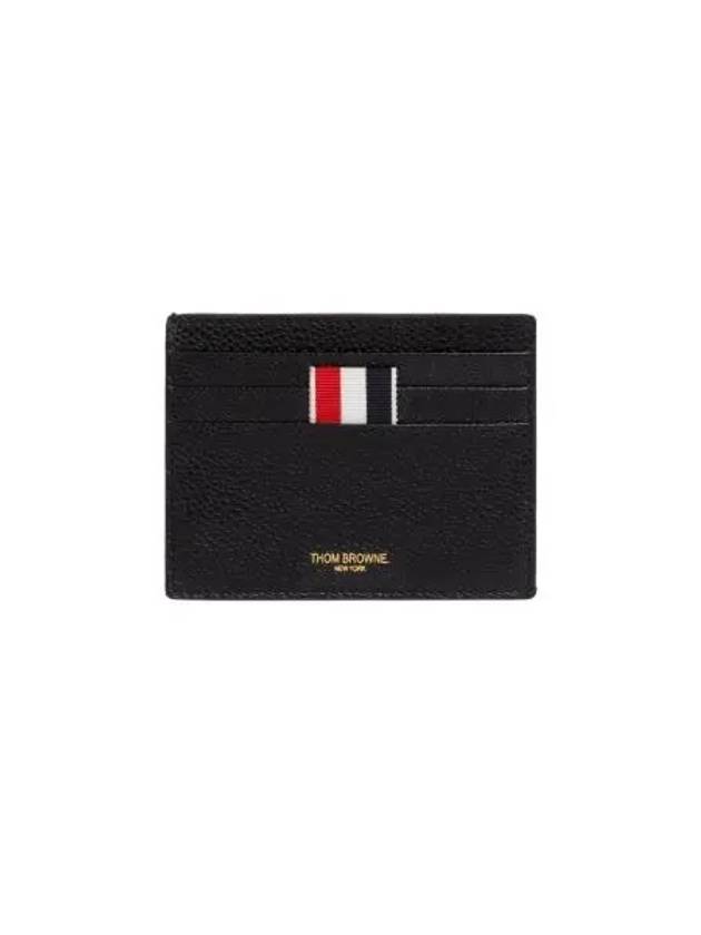 톰브라운 RWB 엣지 스테인 더블 사이드 카드 홀더 블랙 Thom Browne RWB Edge Stain Double Sided Card Holder Black
