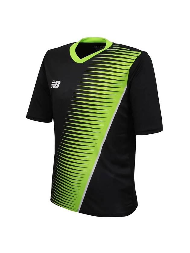 뉴발란스 새시 SS 저지 스포츠 반팔 티셔츠 블랙