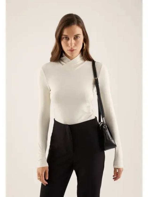 4181686 Anna Field Long sleeved top off white