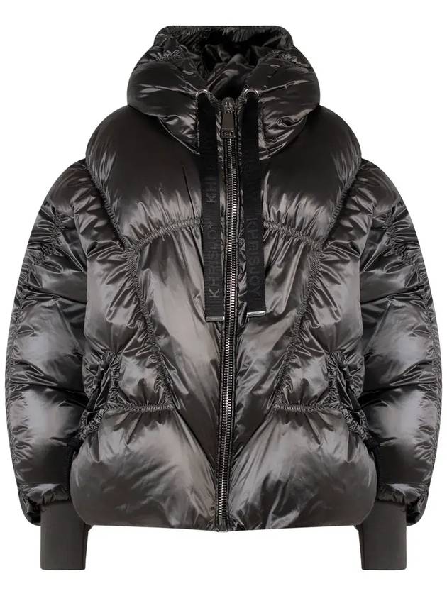 Khrisjoy 아이코닉 드로스트링 패딩 재킷 AFPW001STR_TIT735