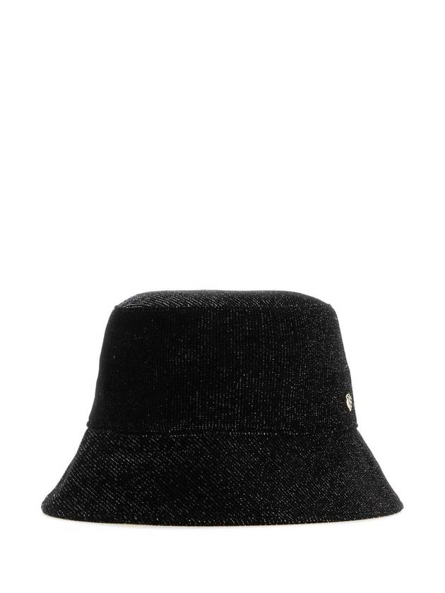 HELEN KAMINSKI 블랙 벨벳 플로렌스 버킷햇 HAT51625 BLACKSPARKLE