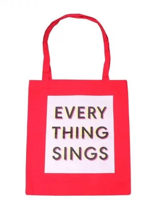 츄바스코 SCB004 SUMMER CAMPAIGN ECO BAG Everything.. RED