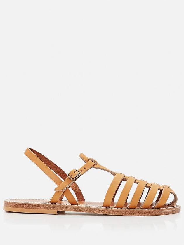 K. Jacques Adrien Leather Sandals