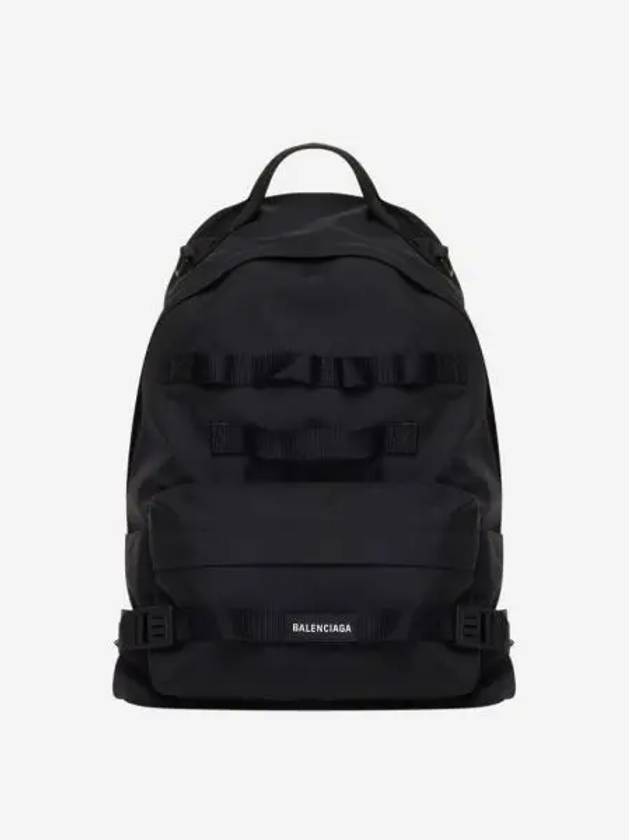 발렌시아가 아미 미디움 멀티캐리 백팩 블랙 Balenciaga Army Medium Multicarry Backpack Black